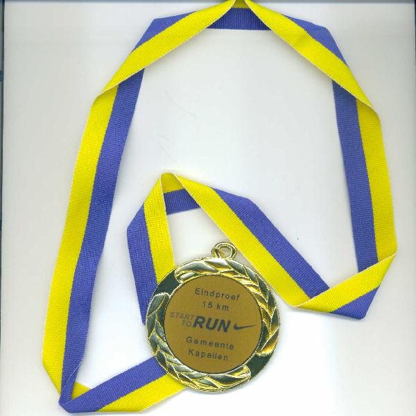 medaille 15 km
