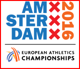 Europees Kampioenschap Atletiek – 06.07.2016 t.e.m. 10.07.2016 – Amsterdam (NL)