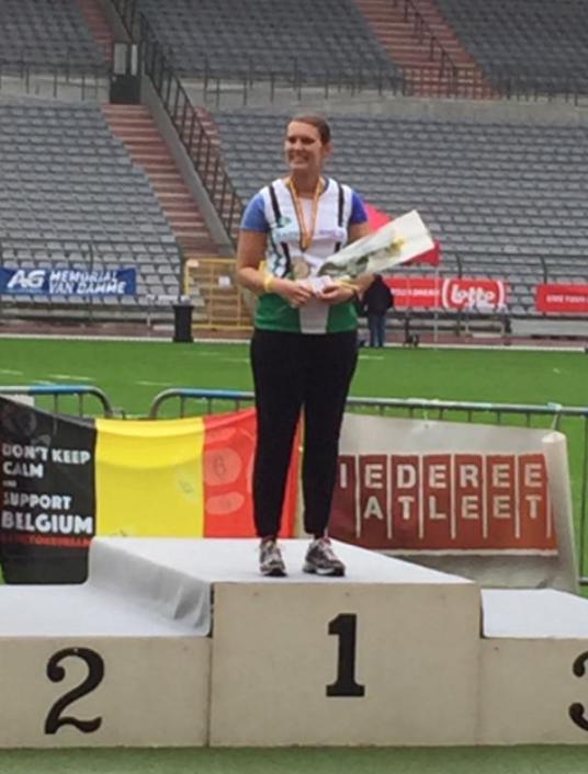 Marijke podium